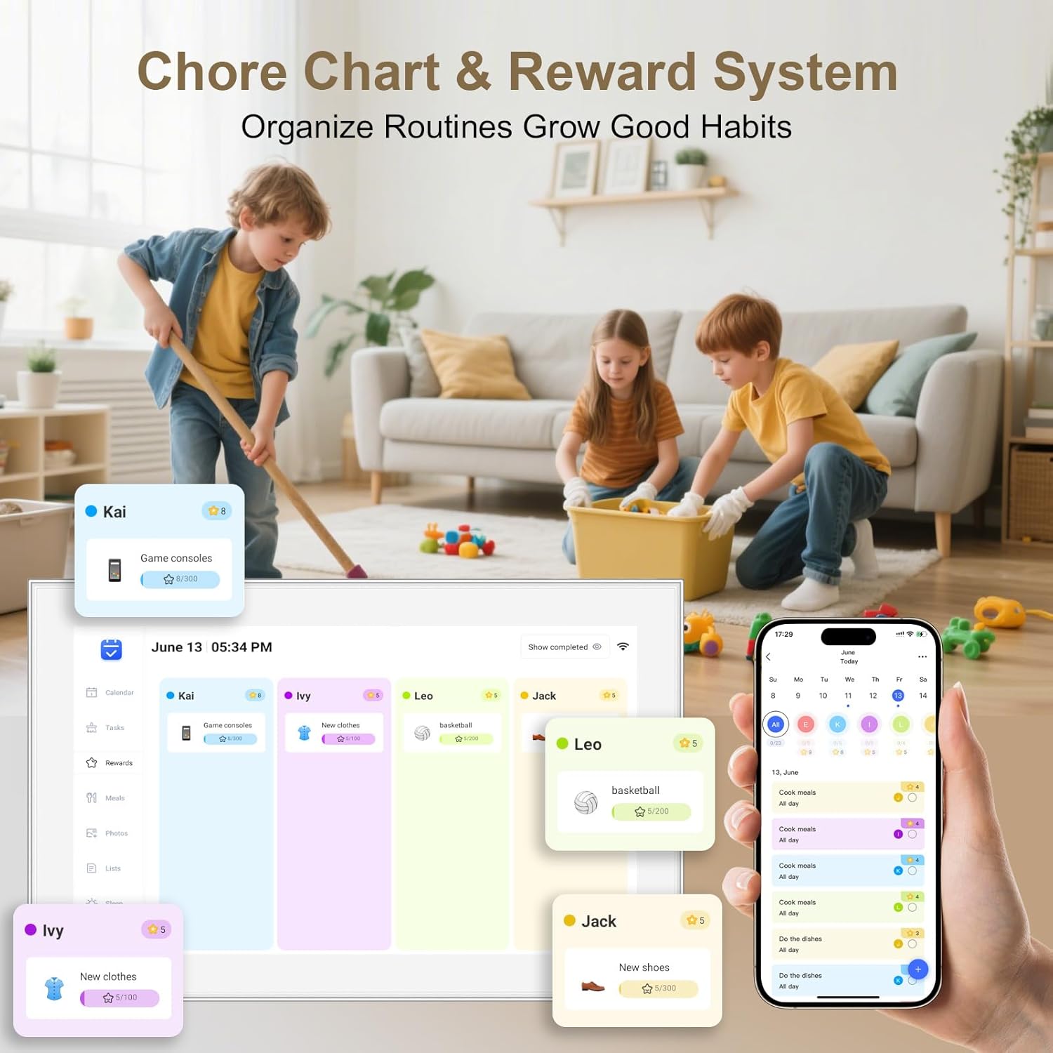 Vcivik™ AI Calendar 15.6inch